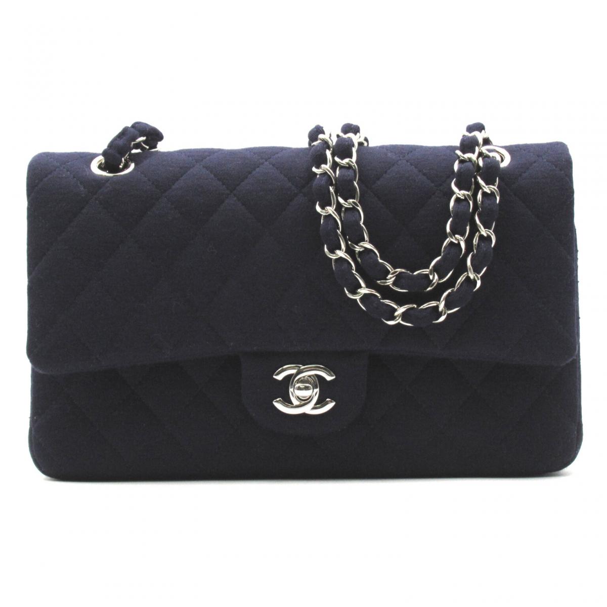 Medium Quilted Cotton Classic Double Flap Bag