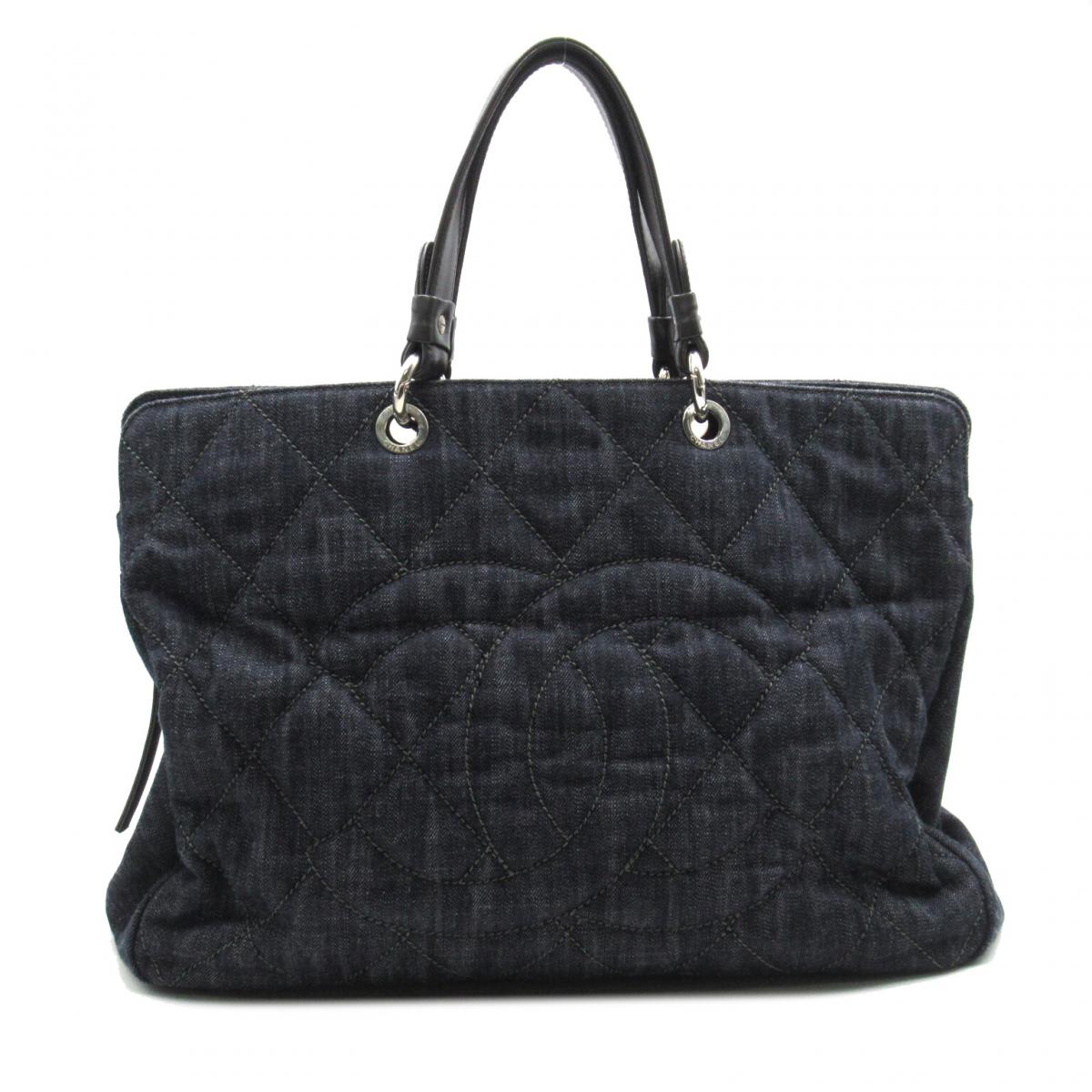 CC Quilted Denim Timeless Tote