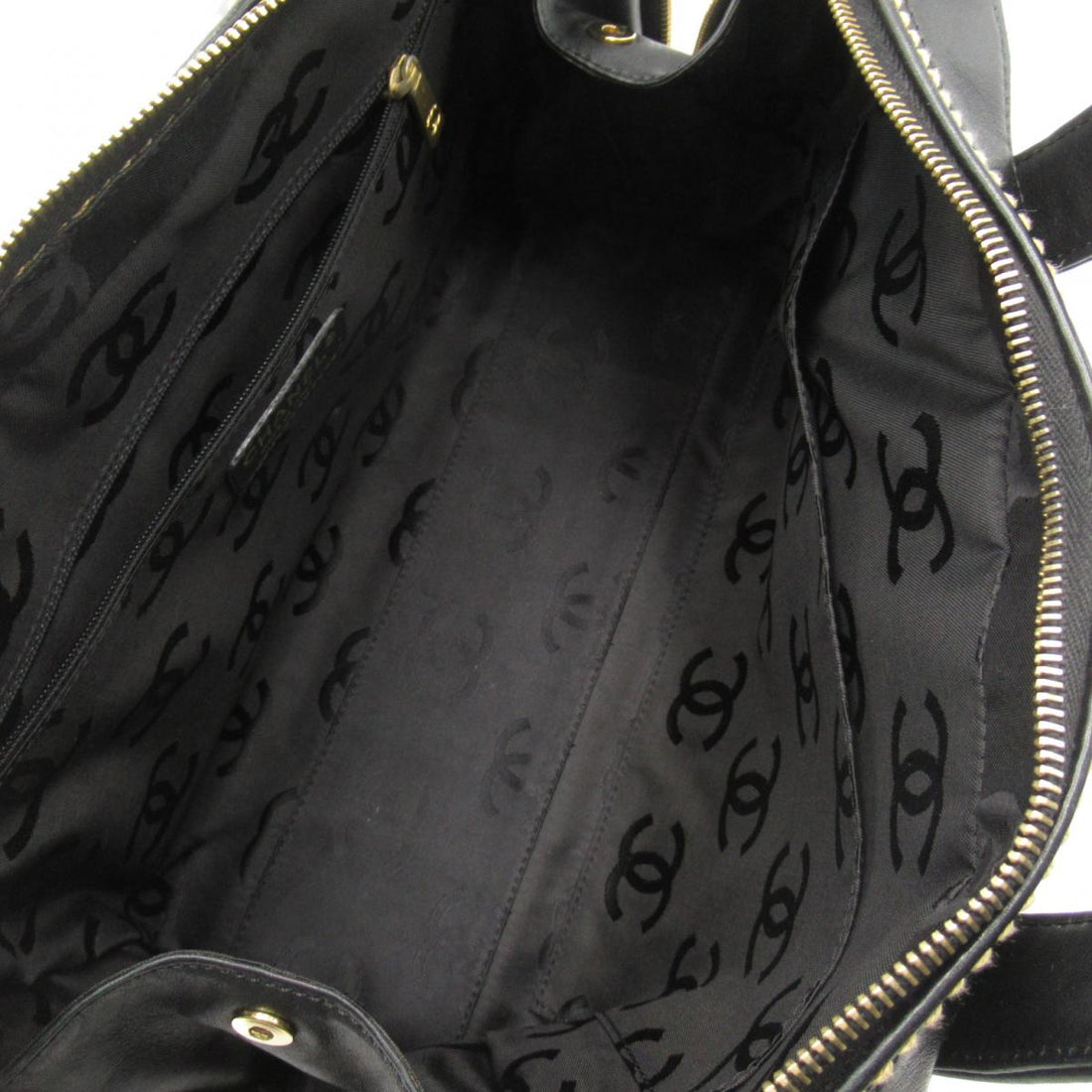 Surpique Leather Handbag