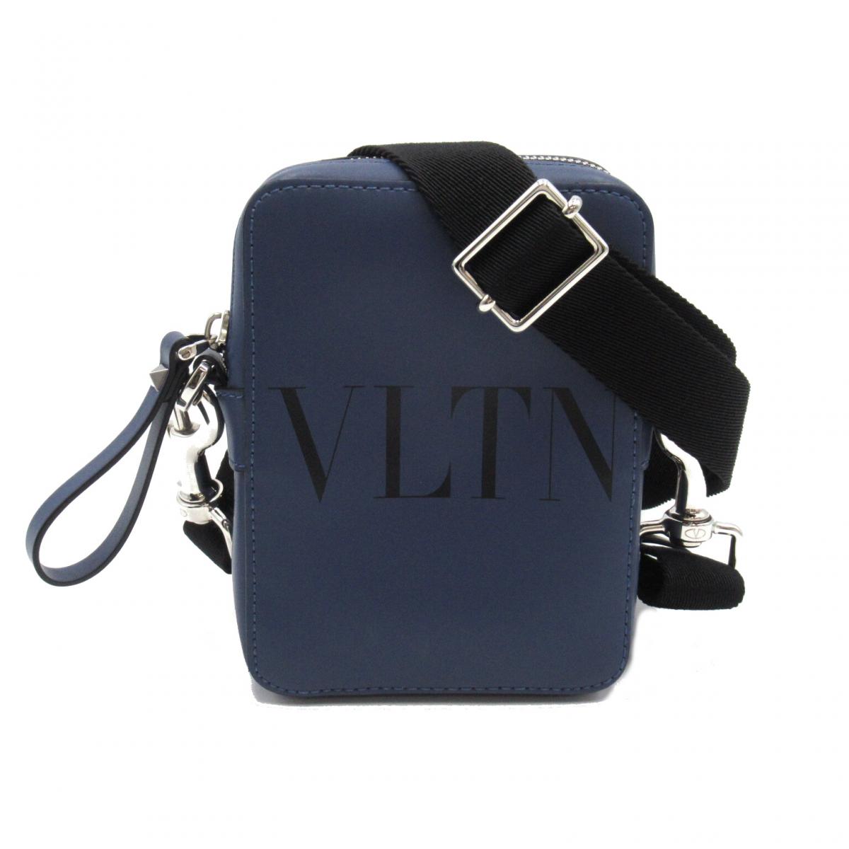 VLTN Leather Crossbody Bag