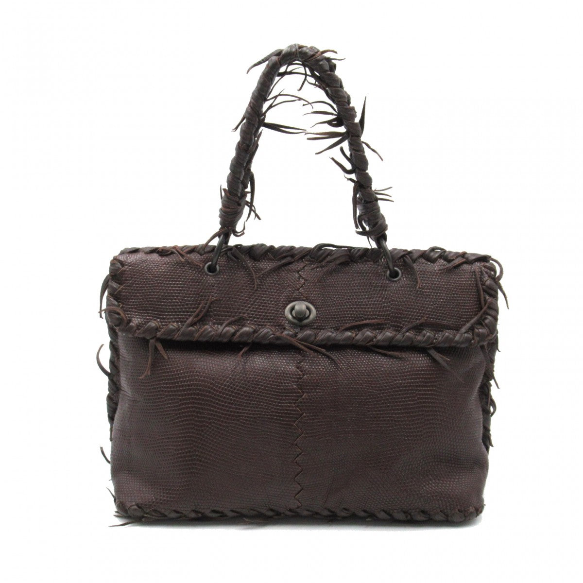 Intrecciato Leather Handbag B00608438V