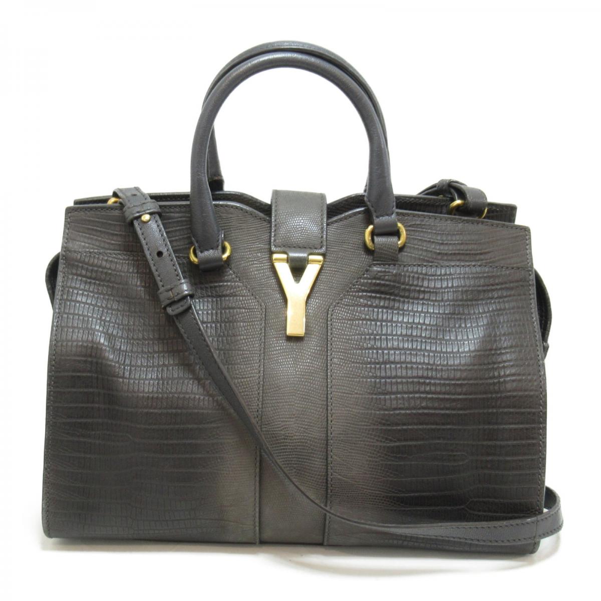 Cabas Chyc Embossed Leather Shoulder Bag 297957.0