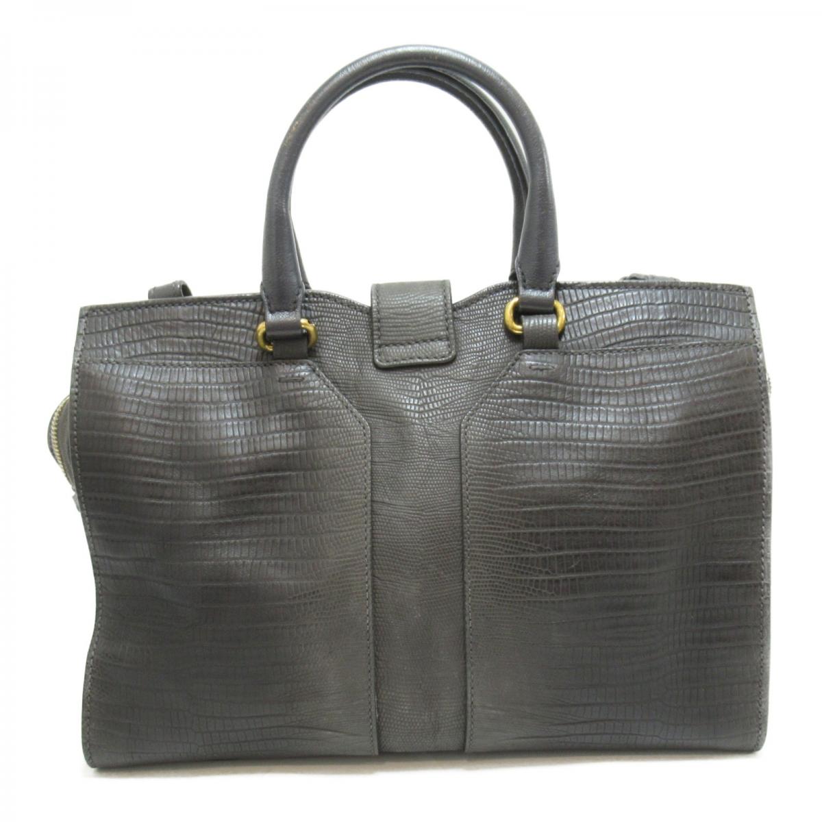 Cabas Chyc Embossed Leather Shoulder Bag 297957.0