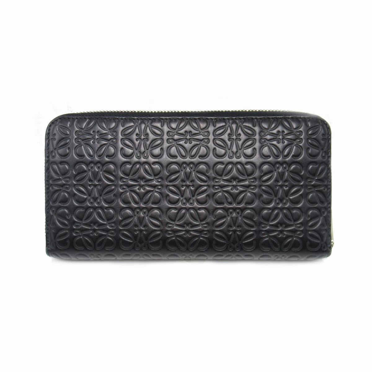 Anagram Leather Long Wallet