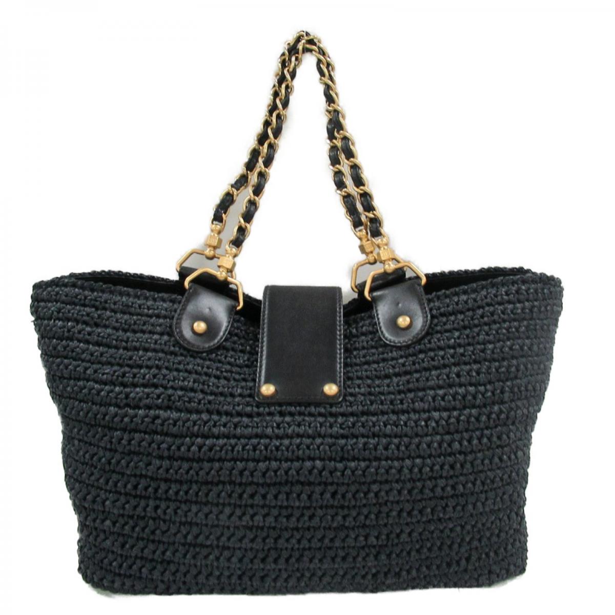 Wooven Chain Tote  Bag