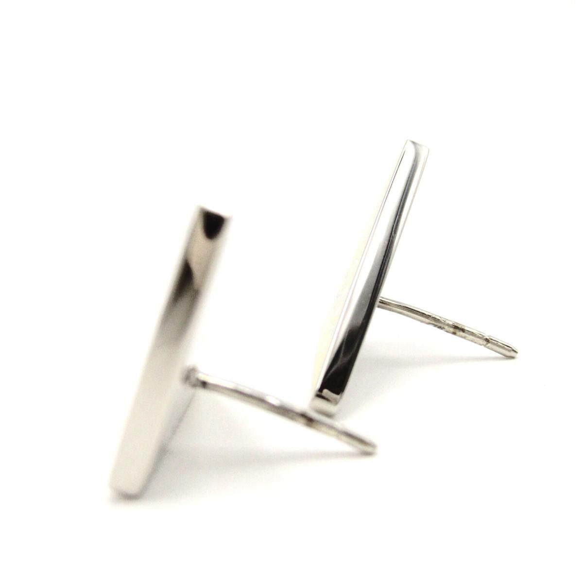 Logo Triangle Stud Earrings 1JO720