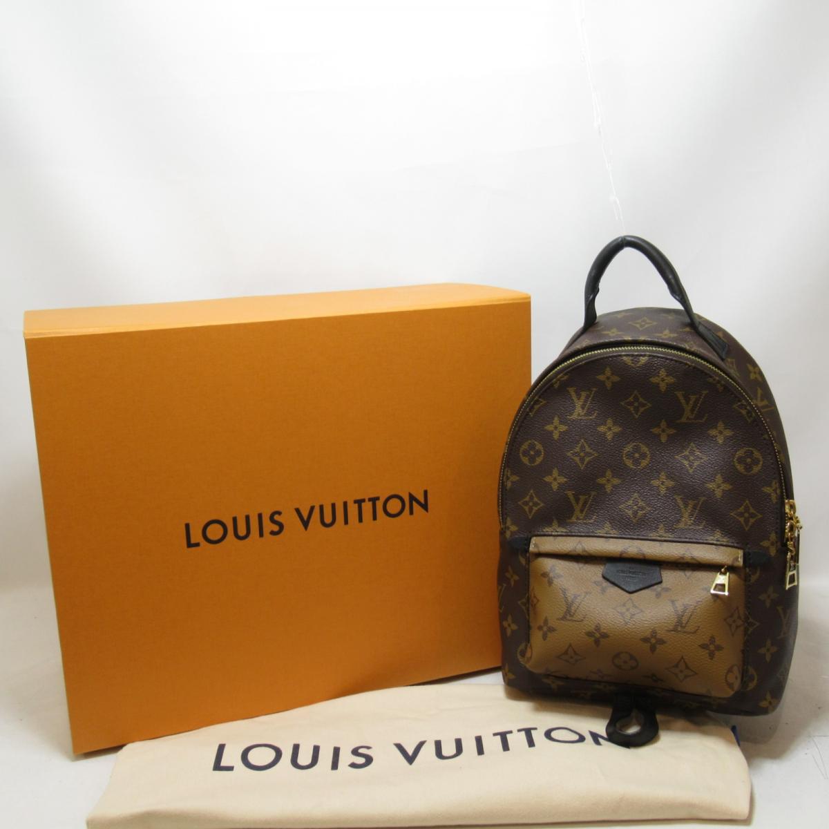 LOUIS VUITTON Palm Springs Backpack Size PM Noir M44870 Monogram