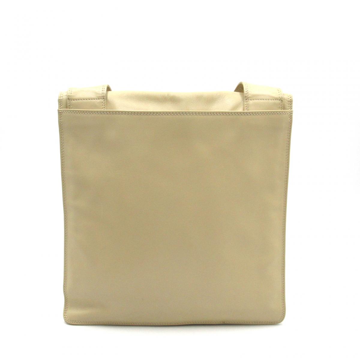 CC Leather Shoulder Bag