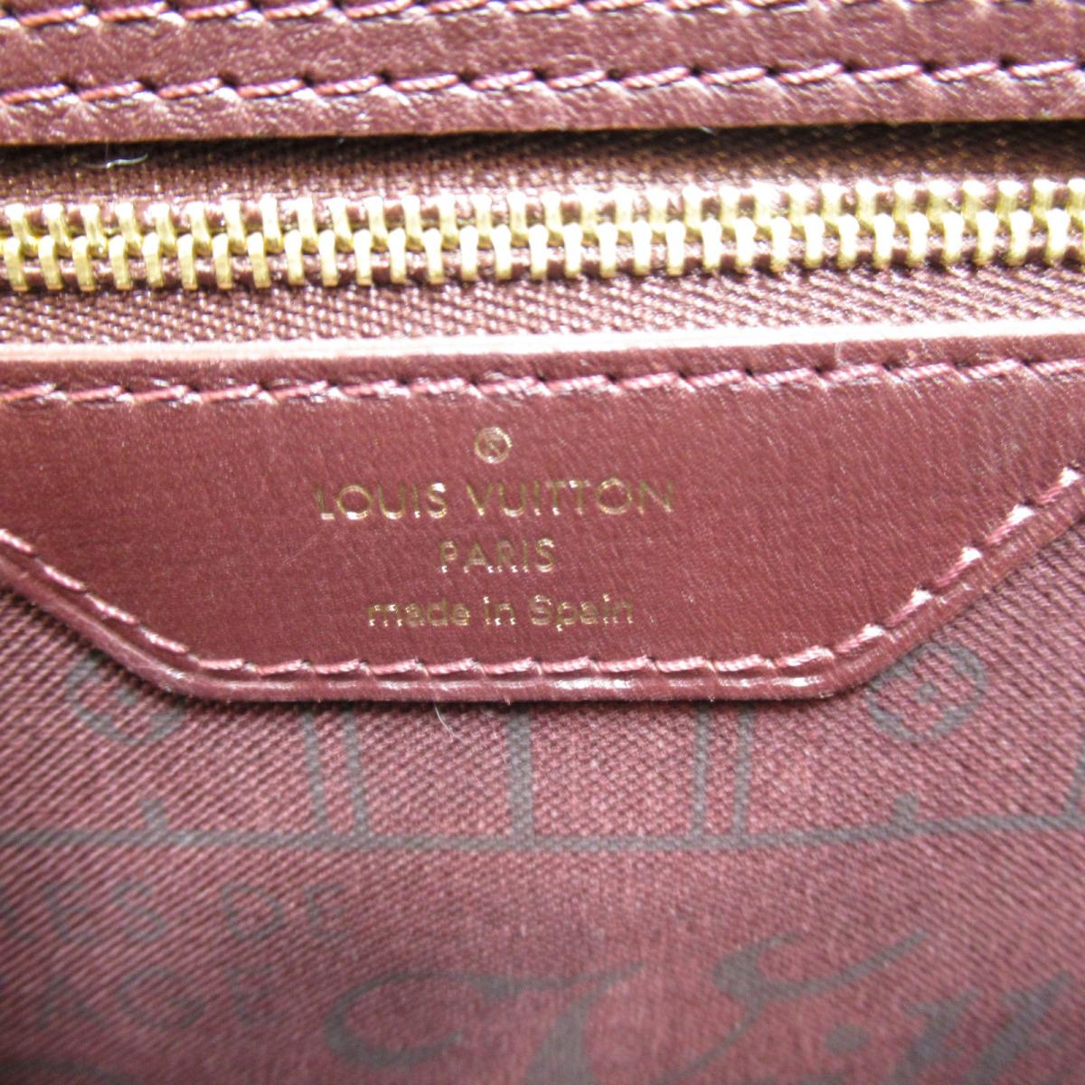 Louis Vuitton Monogram Mini Lin Neverfull MM M40515 Pink Cloth ref