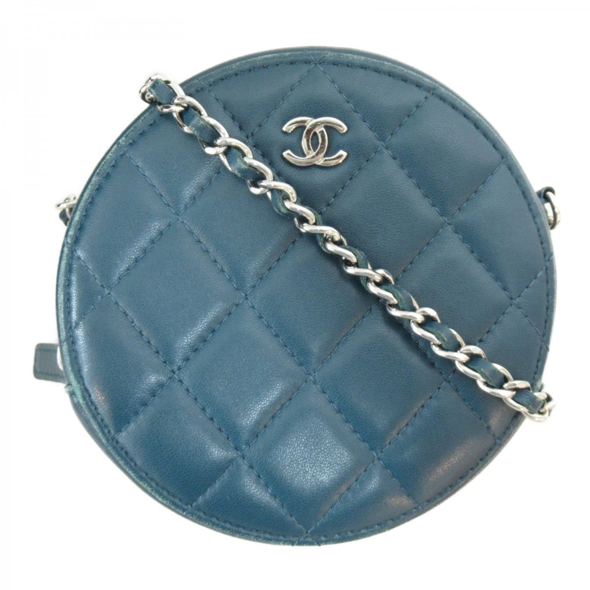 Round As Earth Quilted Crossbody Bag