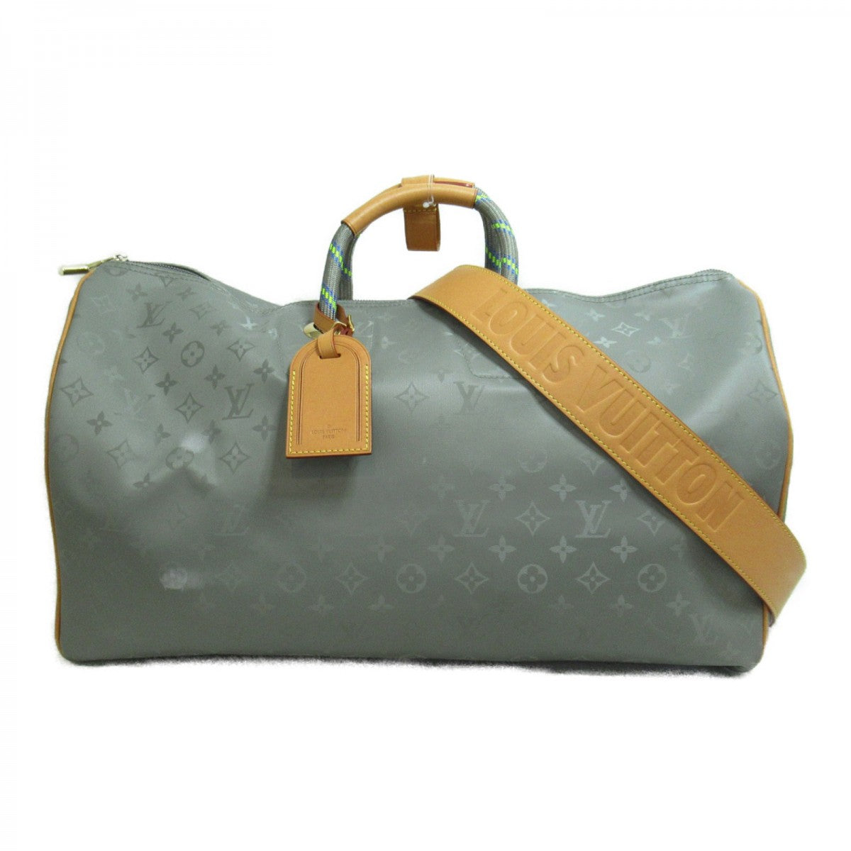 Louis Vuitton, Bags, Louis Vuitton Titanium Keepall 5 Sold