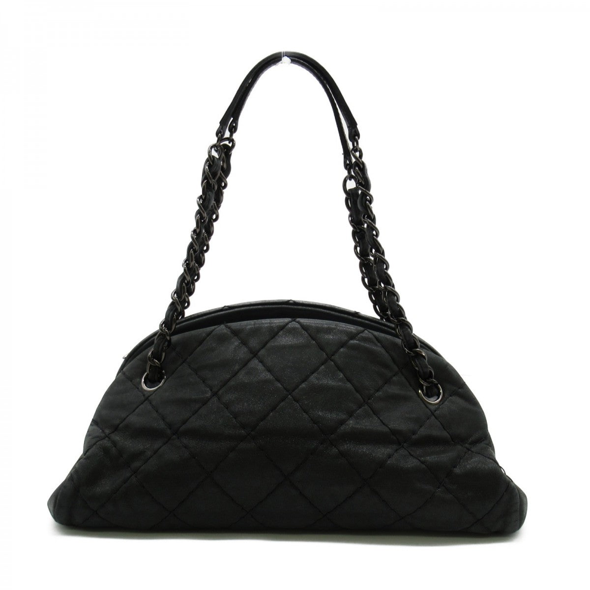 Just Mademoiselle Quilted Leather Bowling Bag A50557