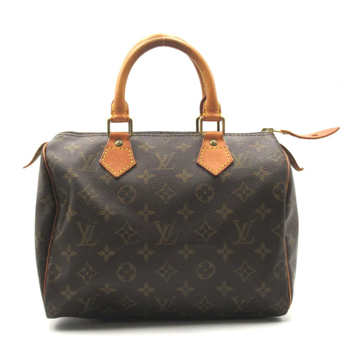 LOUIS VUITTON Speedy 25 Handbag M41528 Monogram PVC coated canvas leather Brown M41528