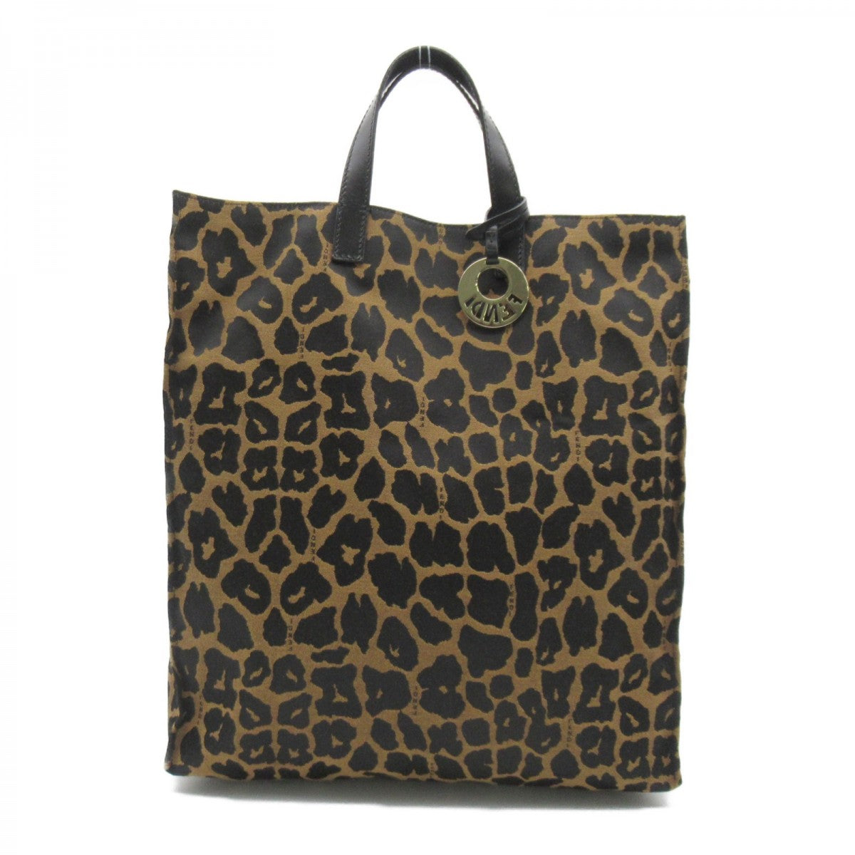 Leopard Print Canvas Tote Bag 8BH173