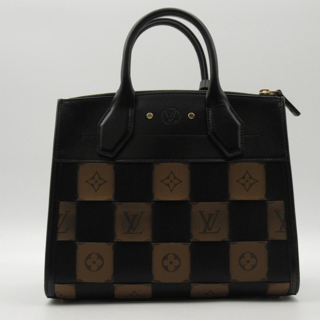 Monogram Damier Tressage City Steamer PM  M53252