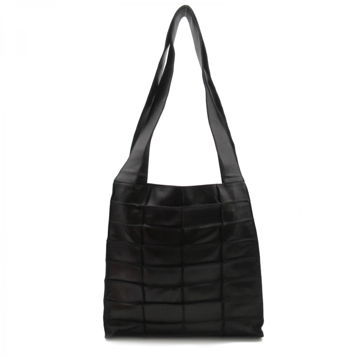 Leather Patchwork Tote Bag