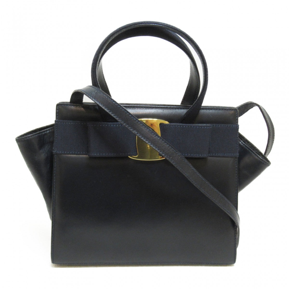 Leather Vara Bow Two-Way Handbag BA-21 4178