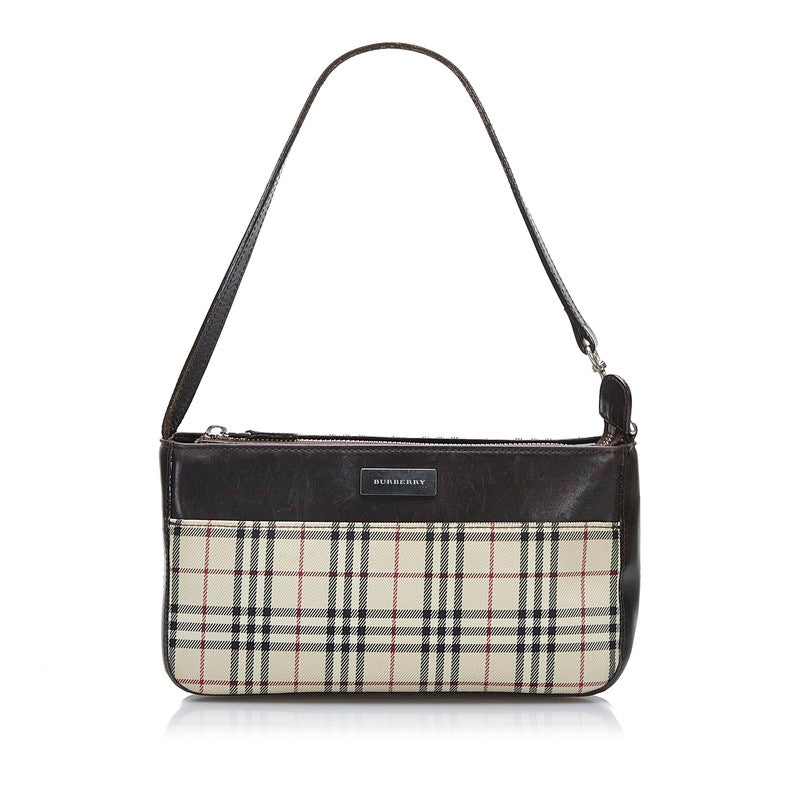 Burberry Nova Check Shoulder Bag  Canvas Shoulder Bag in Good condition