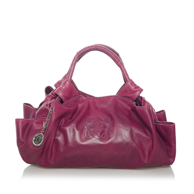 Anagram Leather Handbag