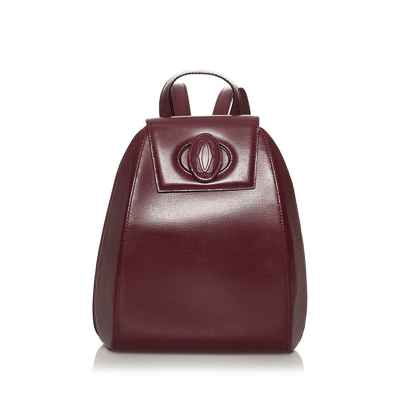 Must De Cartier Leather Backpack