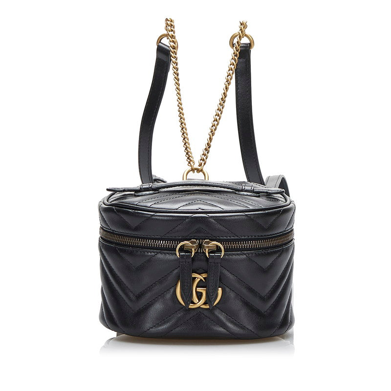 Mini GG Marmont Round Backpack 598594