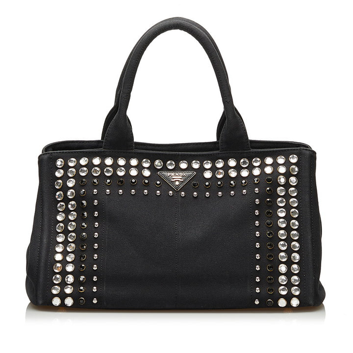 Embellished Canapa Tote