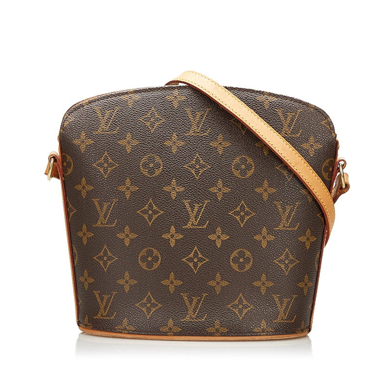 LOUIS VUITTON Monogram Shoulder Bag Drouot M51290 Browns LV 