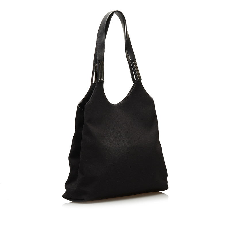 Nylon & Leather Hobo Bag AQ 219652