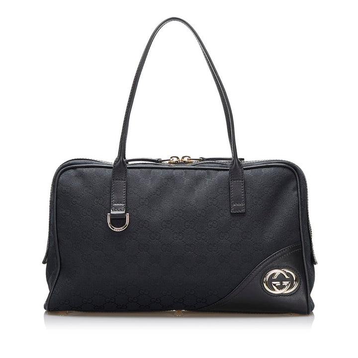 GG Canvas Britt Boston Bag 169971