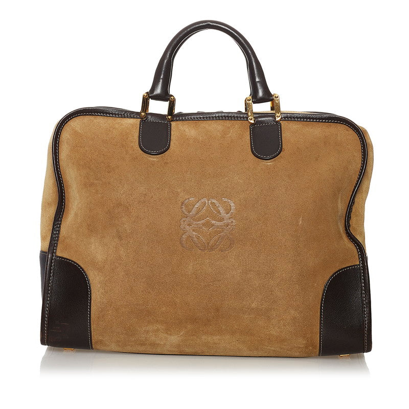 Suede Leather Amazona Bag