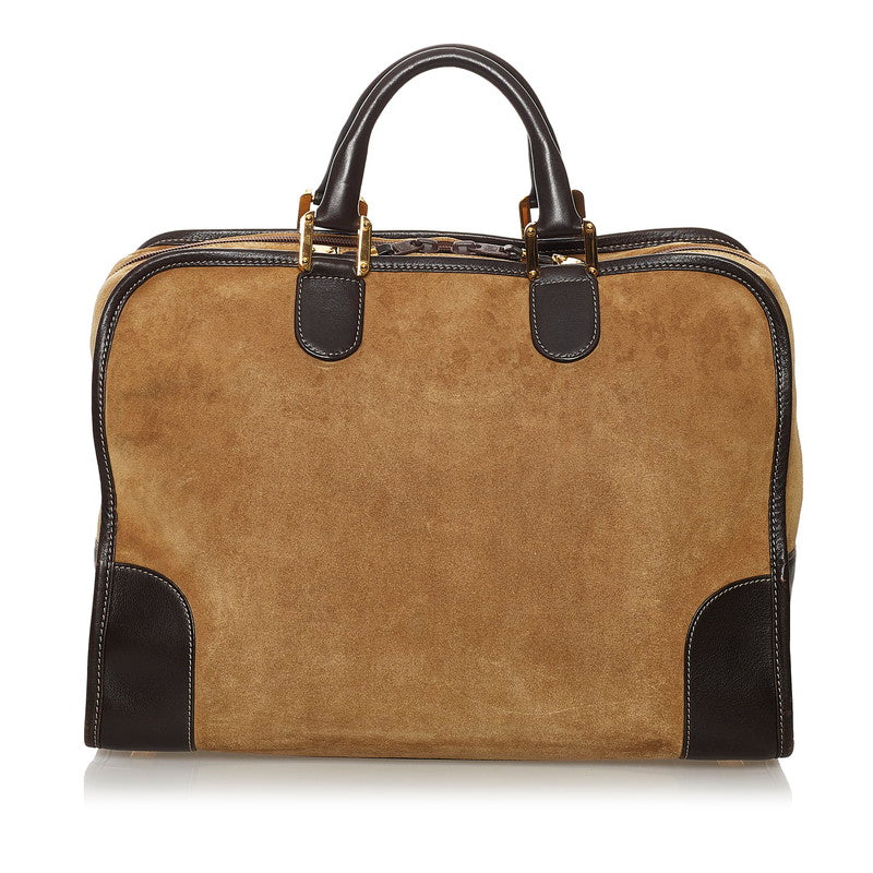 Suede Leather Amazona Bag