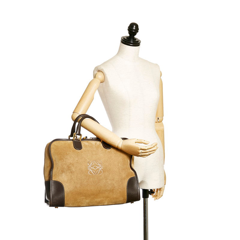 Suede Leather Amazona Bag