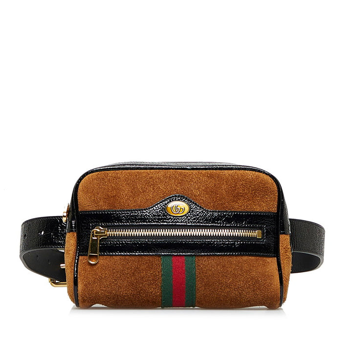 Suede Ophidia Belt Bag 517076