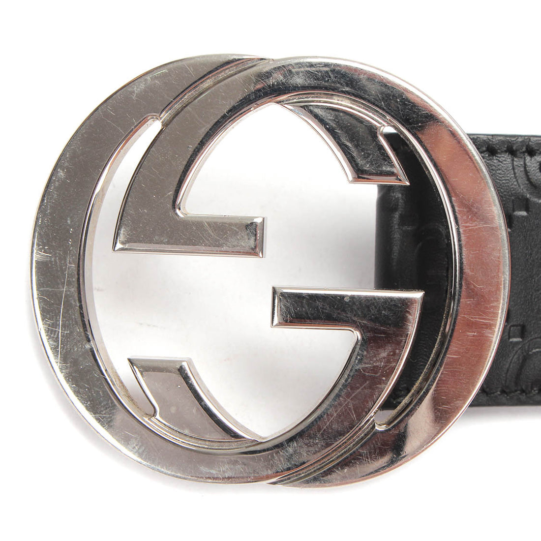 Guccissima Signature Belt 411924