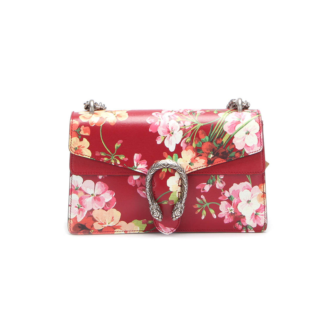 Small Dionysus Blooms Cerise Shoulder Bag 400249