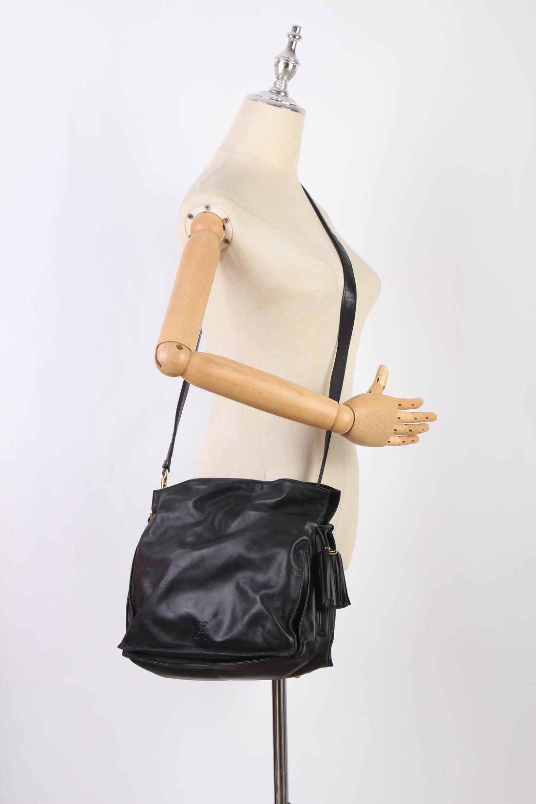 Flamenco Leather Crossbody Bag