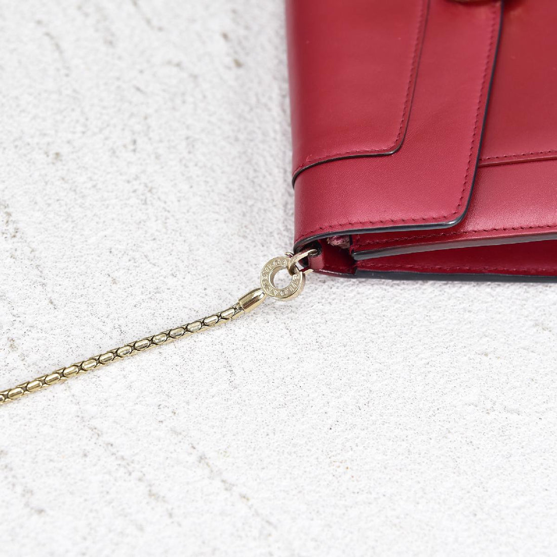 Serpenti Forever Leather Wallet On Chain