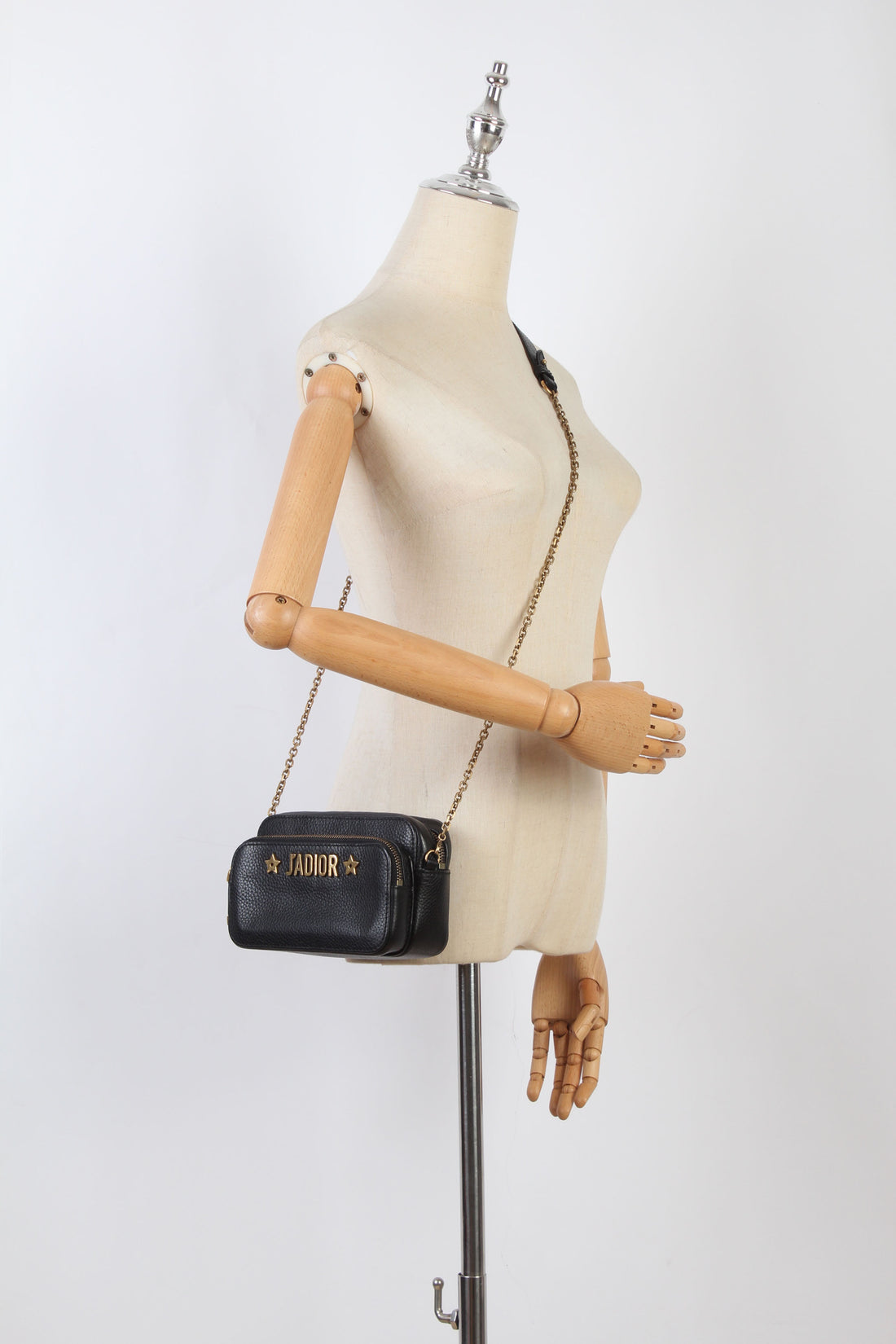 J'Adior Camera Case Clutch With Chain