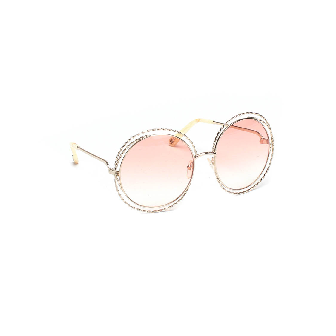 Carlina Twist Round Sunglasses