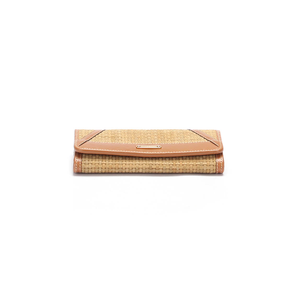 Raffia Long Wallet