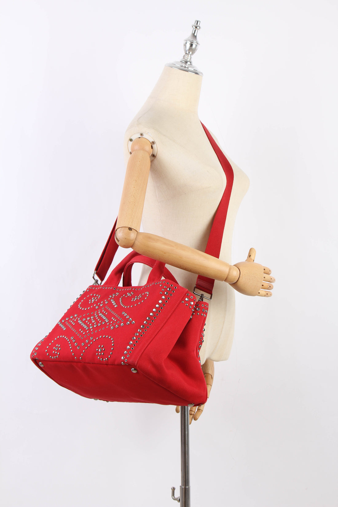 Embellished Canapa Tote Bag