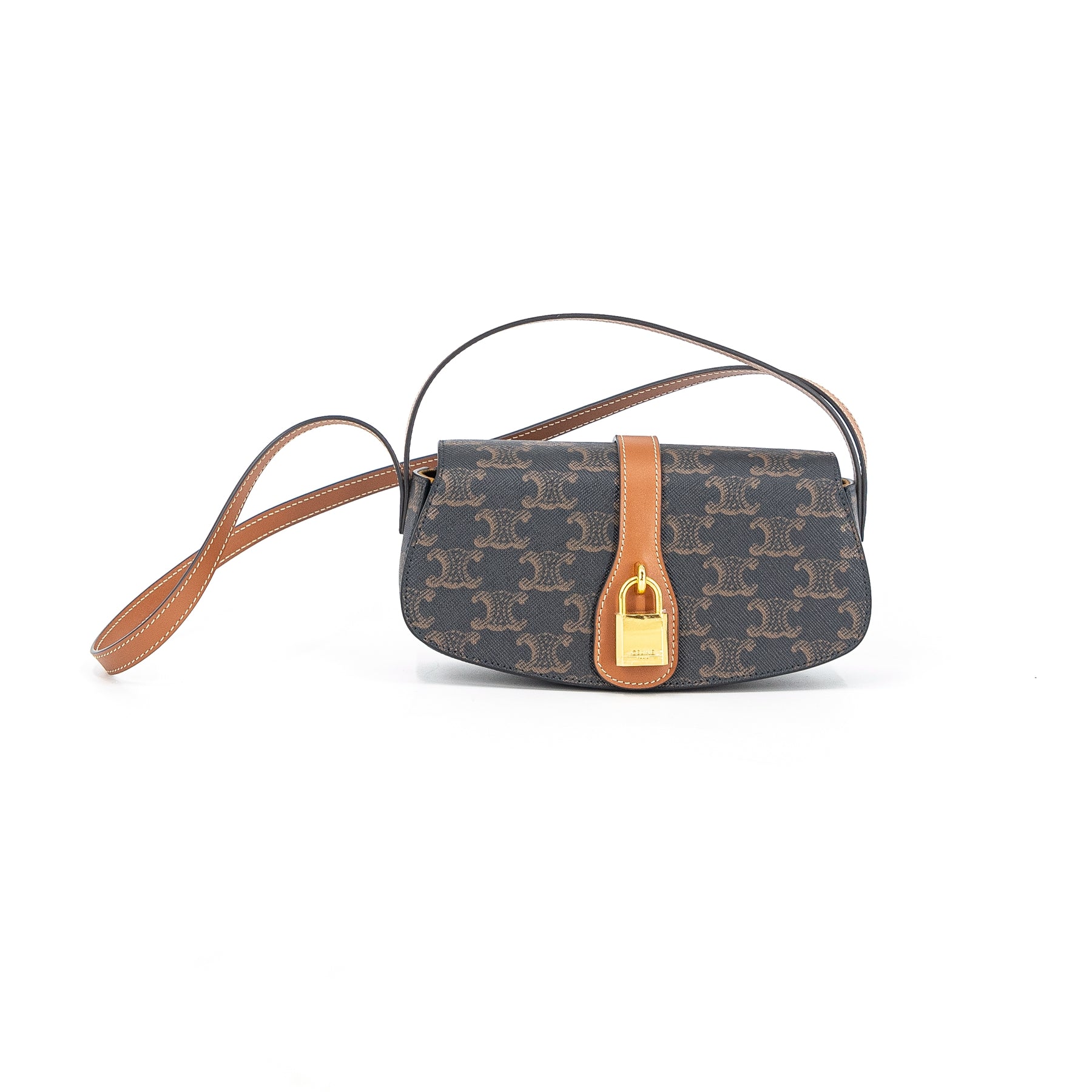 Triomphe Canvas Tabou  Clutch on Strap