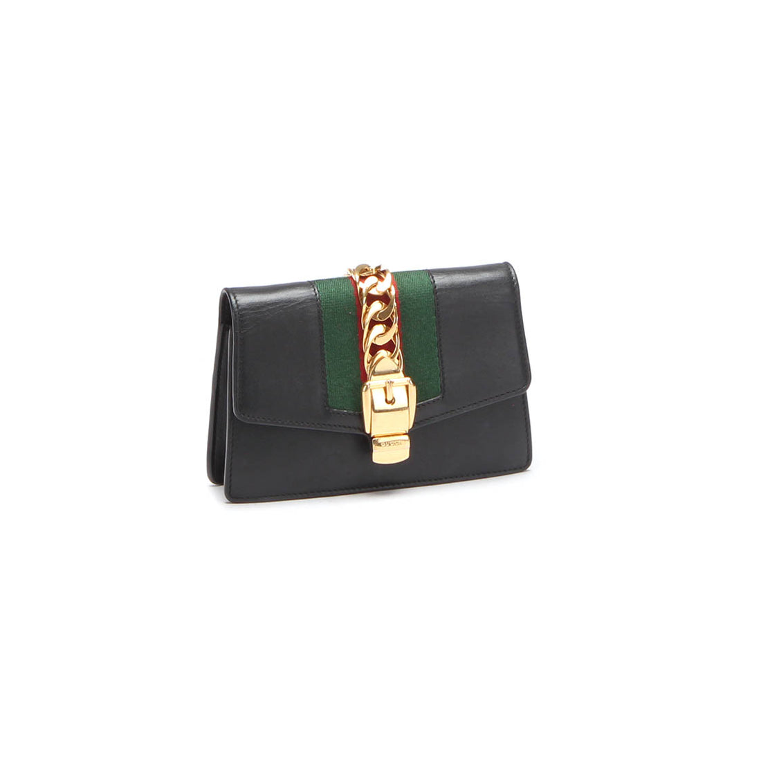 Sylvie Leather Mini Chain Bag 494646