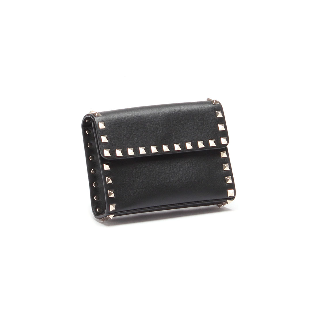 Leather Mini Rockstud Crossbody Bag