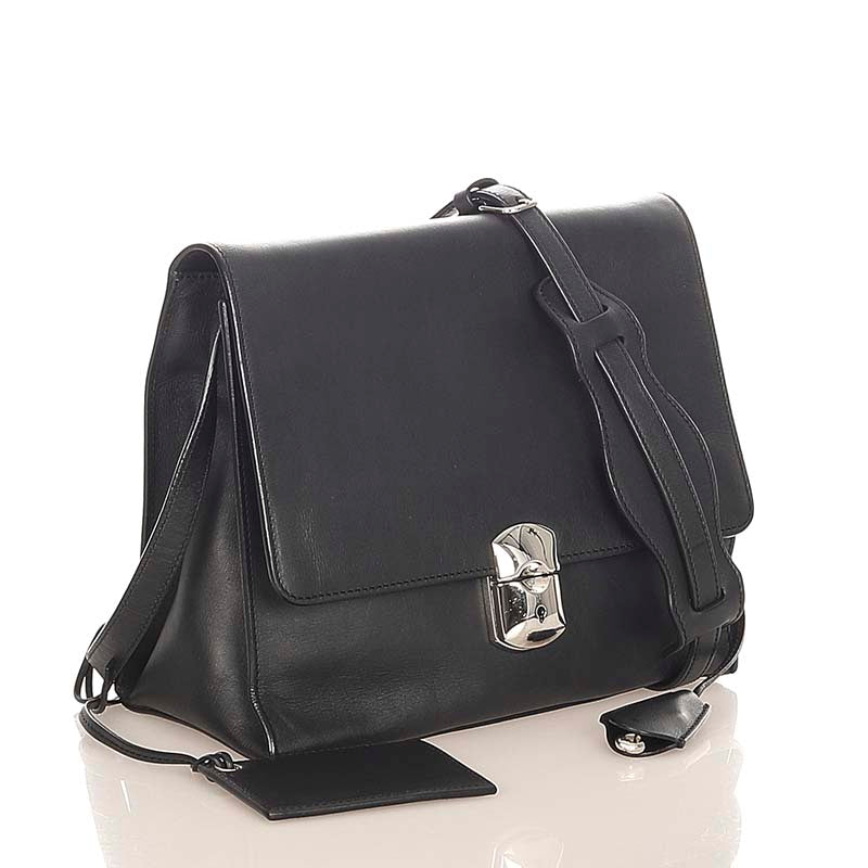 Padlock All Day Leather Crossbody Bag 293862