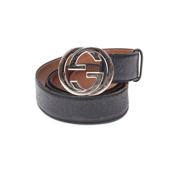 Guccissima Signature Belt 411924