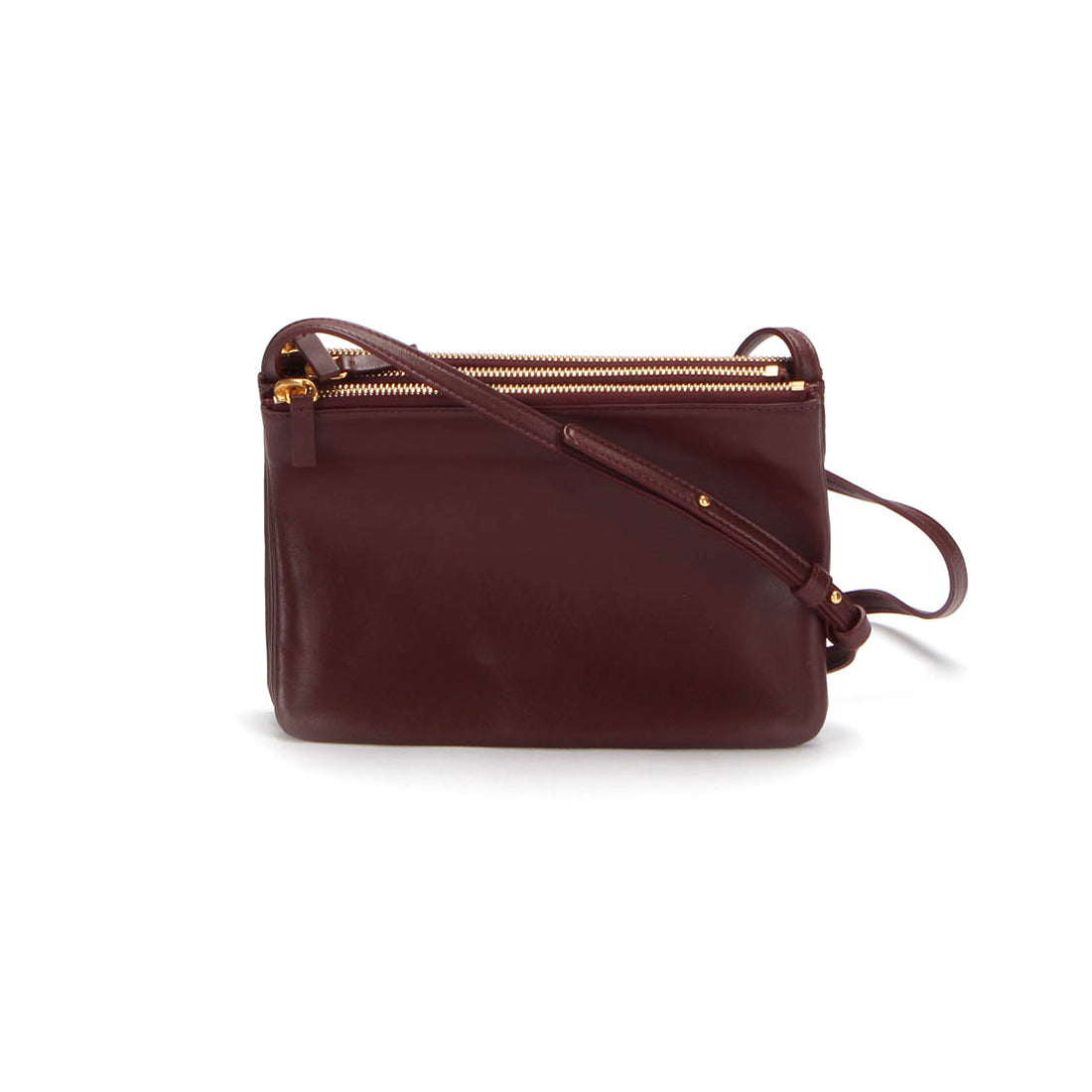 Trio Leather Crossbody Bag