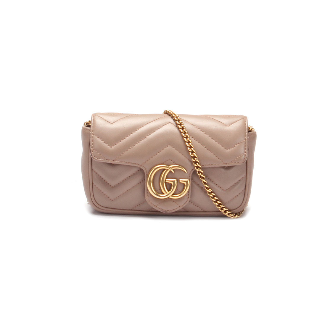 Super Mini GG Marmont Matelasse Crossbody Bag 476433