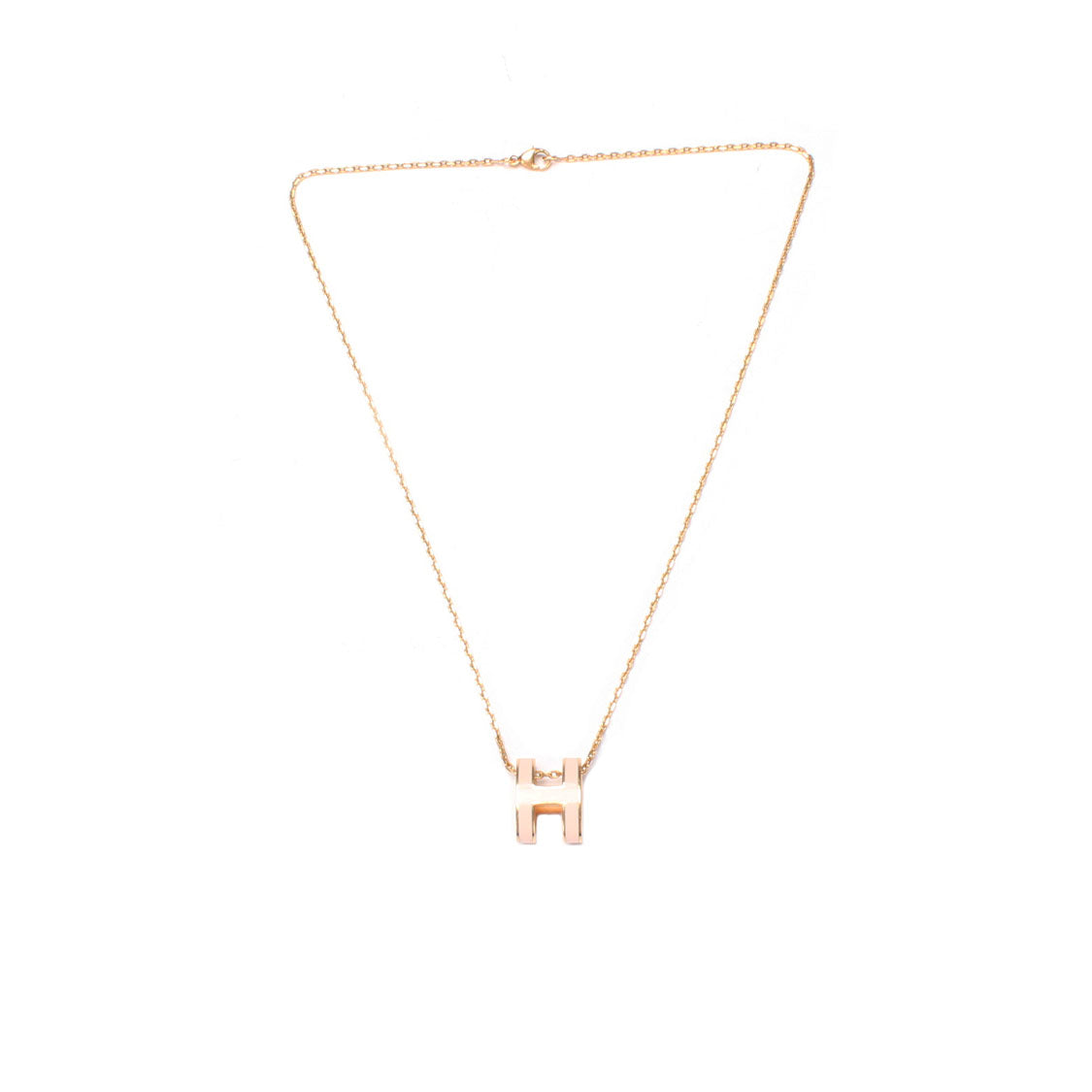 Pop H Pendant Necklace