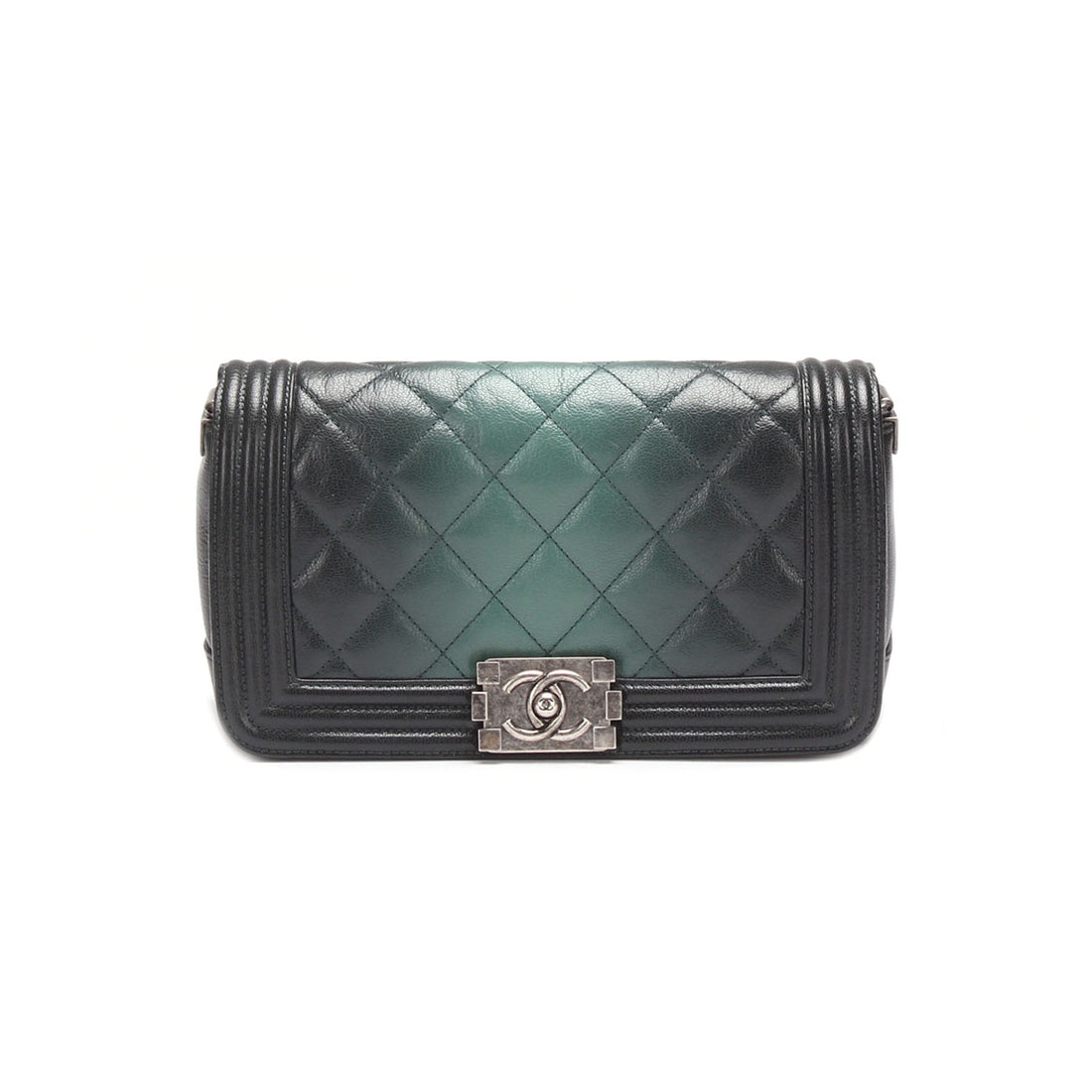 Medium CC Quilted Ombre Le Boy Flap Bag